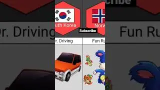 Racing games from different countries 🔴