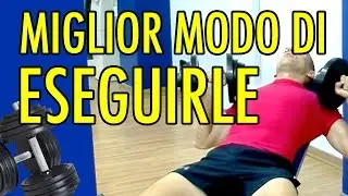 SPINTE CON MANUBRI PER PETTORALI TUTORIAL