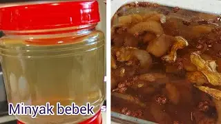 CARA MEMBUAT MINYAK BEBEK MUDAH SIMPEL #minyakbebek #carabuatminyakbebek #minyakbebekgurih