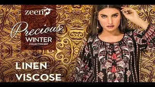 Zeen Precious Winter Collection Linen Viscose 2017-18