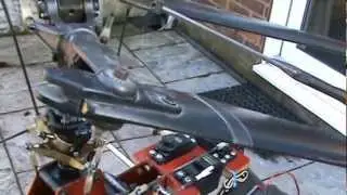 Hirobo Falcon 707 Nitro Helicopter 1980's