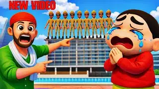 😱OMG AJJ THO GIYA SAB 😱💢🚨🚓(Indian Theft Aura Simulator)#indiangame #cartoon #kidsvideo 