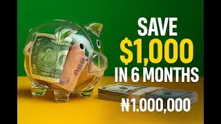 How to Save $1,000 (₦1,000,000) in 6 Months  Simple Money Saving Plan