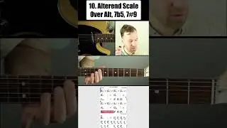 Play Altered Scale Over 