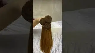 10-24inch straight hair, 30# light brown color , 100% human hair