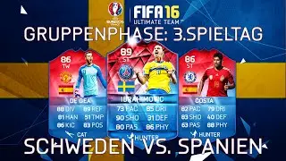 FIFA 16 - CYBEREURO - 3. Gruppenspiel - SCHWEDEN VS. SPANIEN