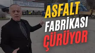 RİZE'DE ASFALT FABRİKASI &Ccedil;&Uuml;R&Uuml;YOR! K&ouml;ksal Toptan İyi Parti Rize Belediye Başkan Adayı