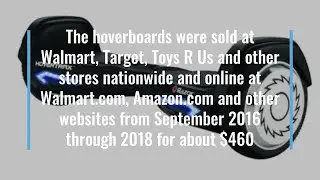 Over 230k defective hoverboards sold at Walmart, Amazon.com recalled for battery issues