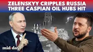 Ukraine HITS Lukoil Oil Platforms in Caspian Sea as Drone War Pushes Deep Into Russian Energy Assets