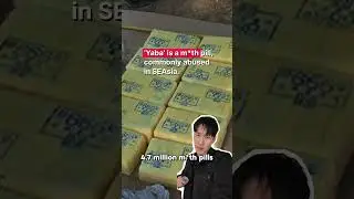 Truck accident reveals massive drug bust in Thailand 🇹🇭