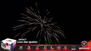 RA53677 Lone Star Ignition RACCOON FIREWORKS 1.4G 2026 New