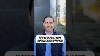 Get pre-approved for more $ on a mortgage.  #realestate #realtor #firsttimehomebuyer