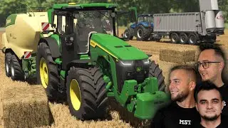 OBORNIK WIELKIM ROZRZUTNIKIEM 😱 ZBIERAMY SŁOMĘ na 2x PRASY 😍 