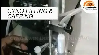 Low cost Cyno Filling and Capping Adhesive cyanoacrylate filling machine cyno filler machine