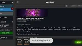 Shocker Rank down tickets