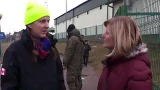 'I wanted to do something' | Canadian-Ukrainian translator at the Medyka border