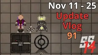 SS14 - Update Vlog - 91 - (Cyborg Overhaul, Gas Pipe Sensor, Singuloose Tweaks)