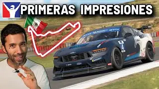 He probado las NOVEDADES de iRACING 👉Circuito M&eacute;xico, Aston Martin GT3, Mustang GT4, Indy NXT...