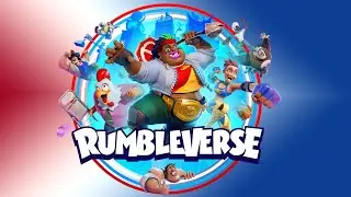 LIVE New Epic Games Rumbleverse Founder's Pack Gameplay. Wrestling Battle Royale Season 1.