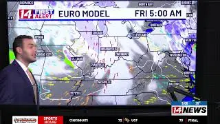 Warmer start to the work week!