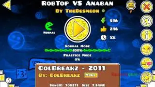 Geometry dash 2.1 Anaban Vs RobTop Animation
