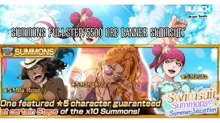 SUMMONS FULLSTEP/5500 ORB IN BANNER SWIMSUIT SUMMER VACATION  |  BLEACH BRAVE SOULS