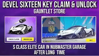 Разблокировка Devel Sixteen | Получение ключа в магазине Gauntlet | Элитный S-класс № 2😍 | Asphal...