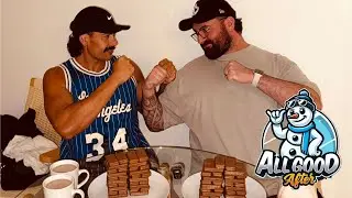 3,800+ Calories Chocolate Tim Tam Challenge | Matt Vs Jacob | All Good After
