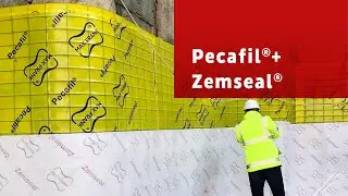 Pecafil&reg; as the basis for surface sealing of a basement wall in front of contiguous concrete piles