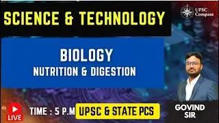 Basic Science Class।UPSC Prelims 2026।  Govind  Sir। UPSC Compass। Science and Technology for UPSC