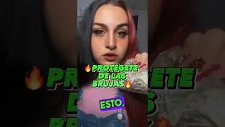 PROTECCI&Oacute;N CONTRA LAS BRUJAS 🔥 #recetas #witch #bruja #brujeria #consejo #hechizo  #proteccion