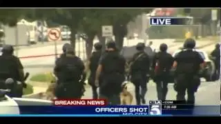 LAPD Undercover AMBUSHED Officers Shot Black Men Open Fire Aggressive Manhunt Shooters Intensify   Y