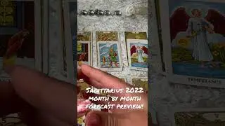 Sagittarius ♐️ 2022 Month By Month Forecast Preview!