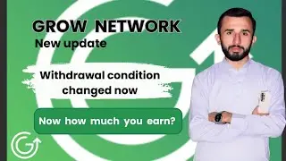 Grow (G) Mining App New Update | withdrawal and eligibility criteria | Earn free crypto 2025