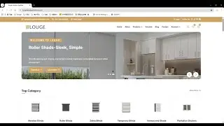 Customize Your Window Covering in Minutes | Louge Ordering Tutorial（Landscape mode）