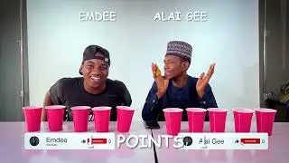 Blowing away cups with Emdee | Alai Gee