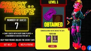 HOW TO COMPLETE CRACK THE SAFE EVENT FREE FIRE | FREE FIRE CRACK THE SAFE EVENT  FULL DETAILS