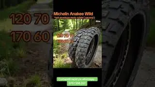 Set anvelope moto 120 70 19 cu 170 60 17 Michelin Anakee wild