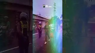 Polsek Pakal Pam Jalur Pertandingan Bola di GBT