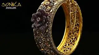 Unique Gold Kara (Bracelet) Design for Women with Price