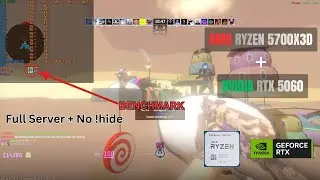 Counter Strike 2 | ze_bisounours_party | GFL Zombie Escape | BENCHMARK RTX 5060 + Ryzen 5700X3D