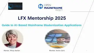 Summer Mentorship 2025: Guide to AI-based Mainframe Modernization Applications, Anshu Saini