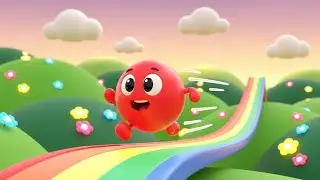 Fall Guys Jelly Bean Slid Off the Rainbow | Fun Kids Stories and Game Songs
