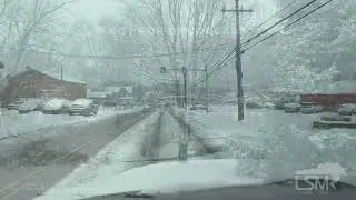 01-19-2024 Southampton, PA - Drone and Ground Footage Moderate Snow and Plow Operations