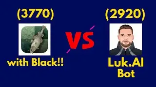 Stockfish CRUSHES Luka bot (2920) as Black !!