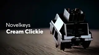 Novelkeys Cream Clickie Switch Sound Test and Review