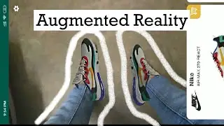 [Augmented Reality] App Shoe Trials. Wanna Kicks
