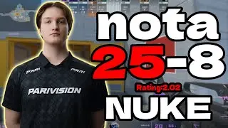 nota 25-8 | +VOICE nuke FACEIT EU | Rating 2.02 | Jan 2, 2026