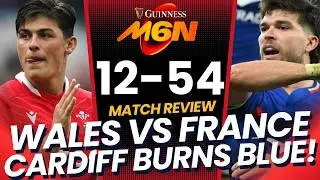 WALES VS FRANCE | FRANCE RUN RIOT IN CARDIFF | 54&ndash;7 Six Nations Destruction | 6 NATIONS