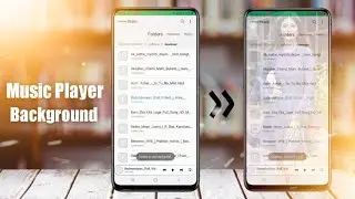 Finally Music player Background Changer Feature enable For All android